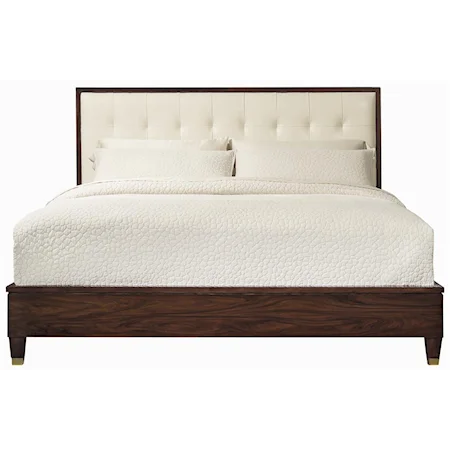 Queen-Size Platform Upholstered Bed